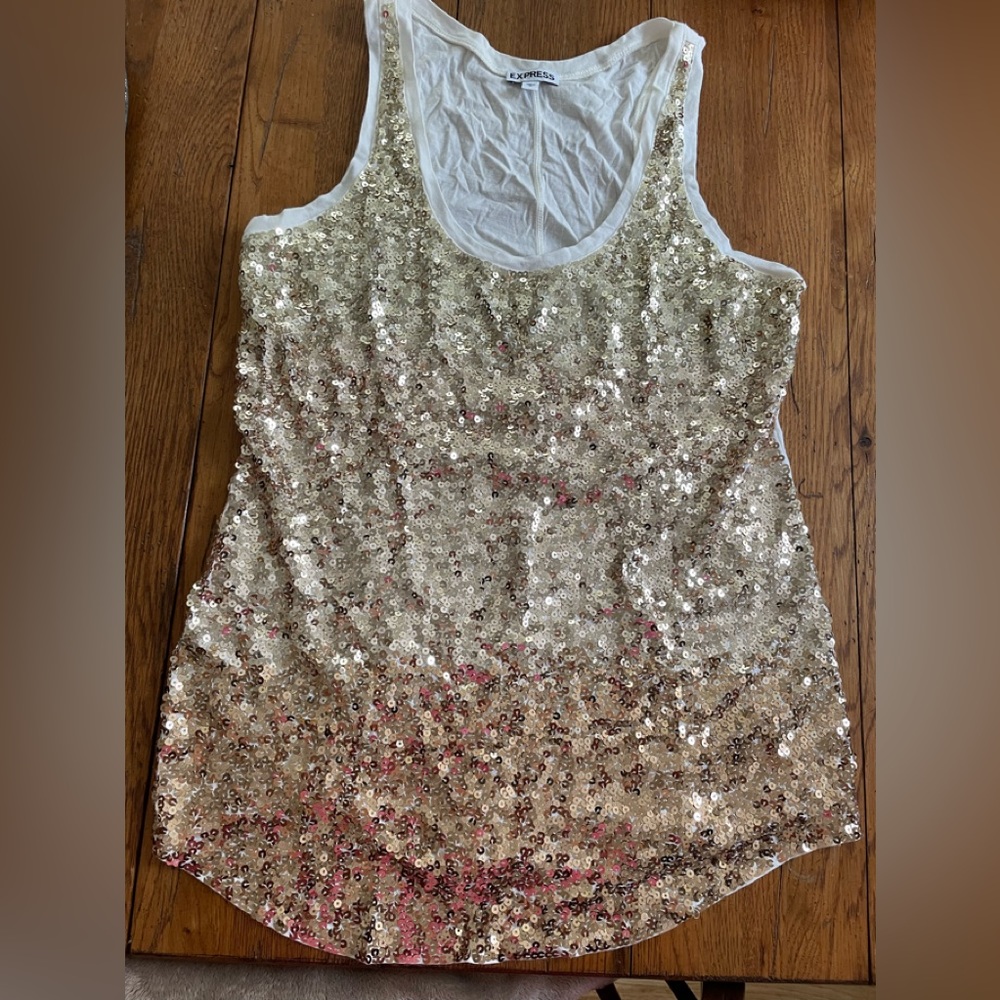 Express Sequin Top - image 1